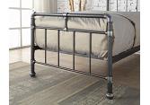 3ft Single Retro bed frame. Black/silver,metal frame. Industrial style 3